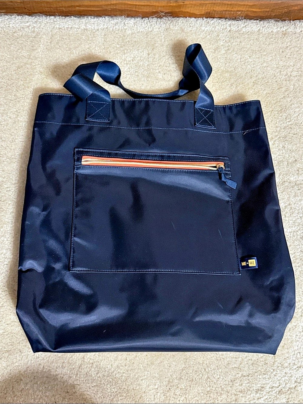 Navy Tote Bag